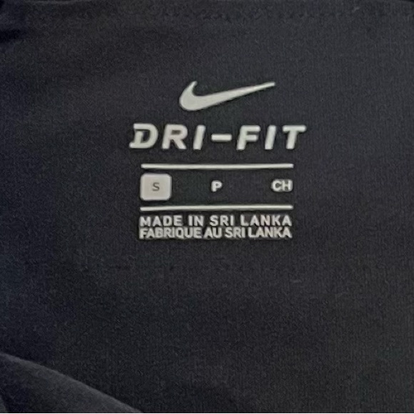 Nike Power Legend Black Crop Leggings Capris Tights Active Compression NWOT - Picture 7 of 13